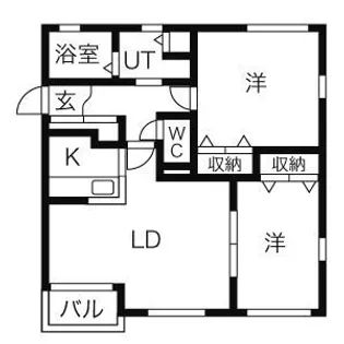シエナ818【201号室】の間取り
