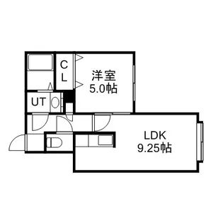 ビーブルー【2階】の間取り