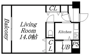 マインシュロス【3階】の間取り