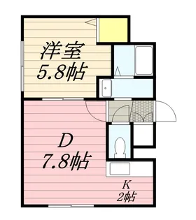 ラインズ円山【0301号室】の間取り