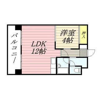 ライオンズマンション円山公園第3【0503号室】の間取り