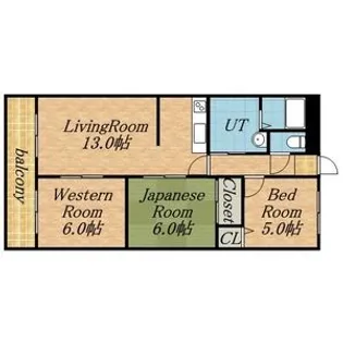 RAFILIA SAPPORO (ラフィリアサッポロ)【9階】の間取り