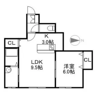 サイレントマンション【202号室】の間取り