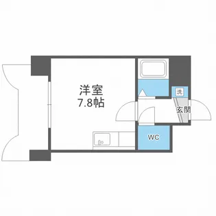 シルキーU6・1【304号室】の間取り