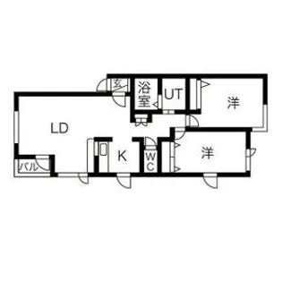 カーサ・ファミリア白石【3階】の間取り