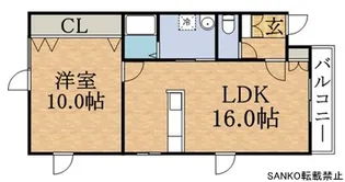 リラコート【2階】の間取り
