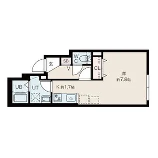ファランドール幌平橋【2階】の間取り