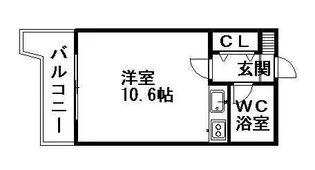 北4条レジデンス【2階】の間取り
