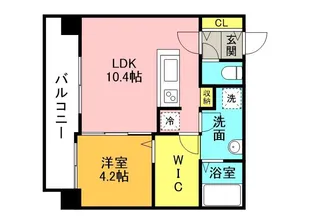 ピエス大通14【2階】の間取り