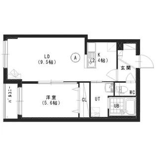 グランスター9【2階】の間取り