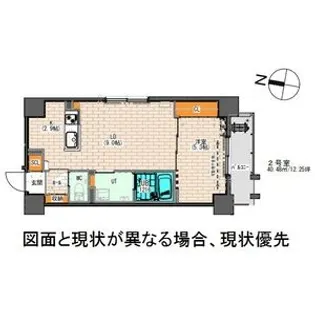 YUーCOURT 大通西13(ユーコート大通西13)【8階】の間取り