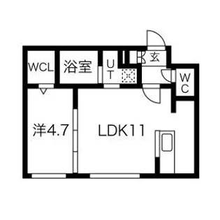 NICO(ニコ)【5階】の間取り