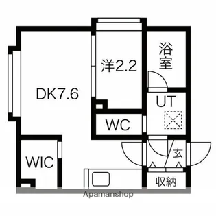 北海道札幌市豊平区旭町5丁目【マンション】の間取り