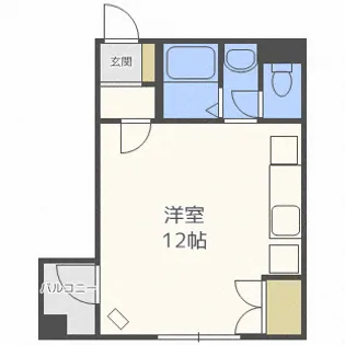 WEST CANAL【5階】の間取り