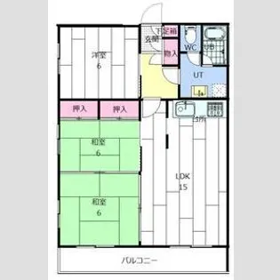 メゾン31【305号室】の間取り