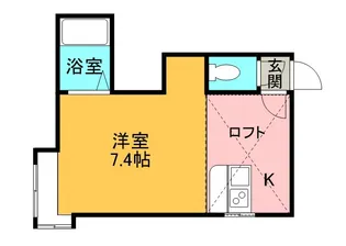 GRACIAS GASHINⅡ【104号室】の間取り