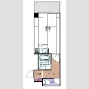 ノースランド真駒内【101号室】の間取り