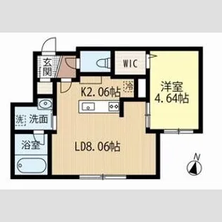 BERLINETTA312【4階】の間取り