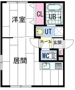 リデーレ豊平【304号室】の間取り