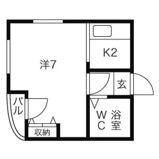 SERAM宮ケ丘【302号室】の間取り