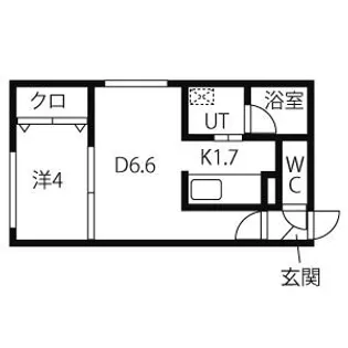 Medicrest (メディクレスト)【2階】の間取り