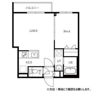 RITZ GRANDE東札幌(リッツグランデ東札幌)【0103号室】の間取り