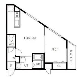プランドール710【2階】の間取り