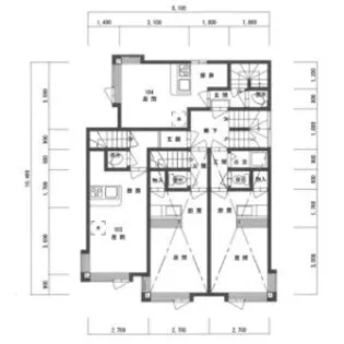 グランステージ中島公園西【00103号室】の間取り