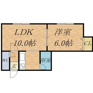 シオン稲積公園【2階】の間取り