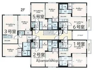 クラリス本郷通【3階】の間取り