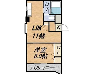 マサール227【701号室】の間取り
