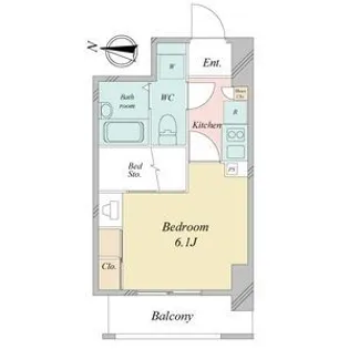 アルファスクエア大通【9階】の間取り