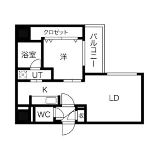 NCウイング白石【5階】の間取り