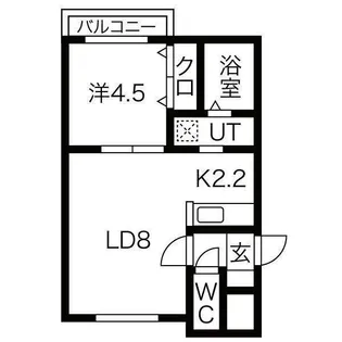 フィオラノセレッソ【2階】の間取り