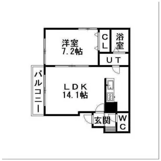 タイムズコート南8条弐番館【301号室】の間取り