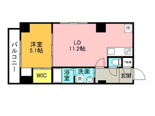 スペチアーレ・プリーモ【11階】の間取り