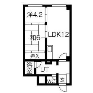 しんわマンション【302号室】の間取り