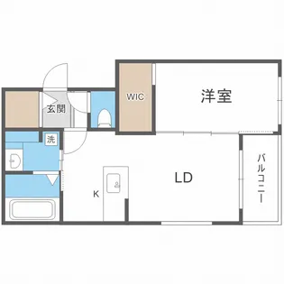 プルミエール南7条【2階】の間取り