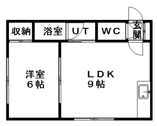 北海道札幌市中央区南六条西23丁目【マンション】の間取り