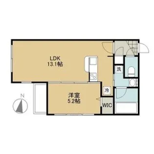 プランドールルノン北1条【1階】の間取り