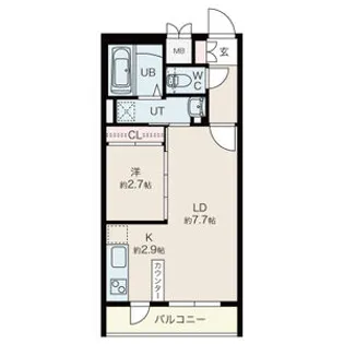 PREMIERE(プルミエール)【4階】の間取り