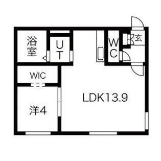 POEM南8条(南8西12MS)【403号室】の間取り