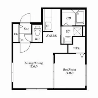 PRINCE HOMES S517(プリンスホームズS517)【403号室号室】の間取り