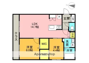 北海道札幌市中央区南十六条西6丁目【マンション】の間取り