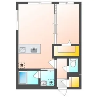 カレラ学園前【3階】の間取り