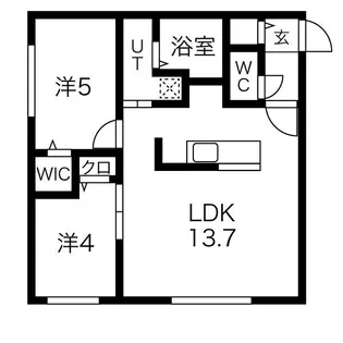 PRECIOUS KOTONI (プレシャスコトニ)【2階】の間取り