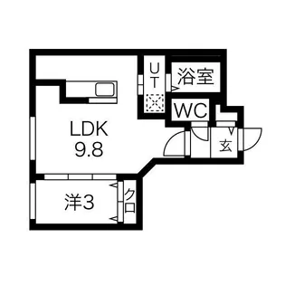 precious Kotoni (プレシャスコトニ)【2階】の間取り
