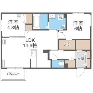 北海道札幌市中央区北五条西19丁目【マンション】の間取り