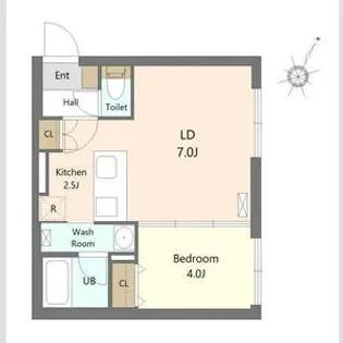 SーRESIDENCE南円山BLAZE【1階】の間取り