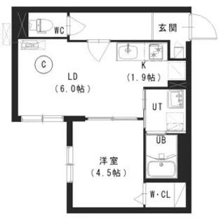 )T’Z MADE 04 (ティーズメイド04)【1階】の間取り